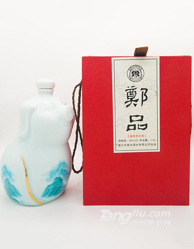 53度 鄭品 醬香型白酒 1.5L