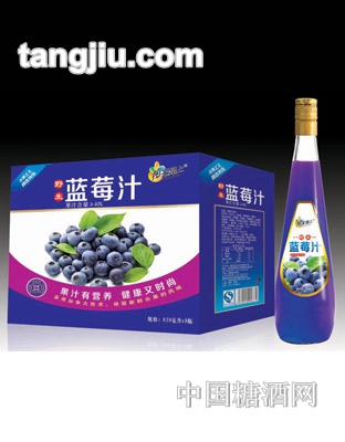 陽(yáng)光路上藍(lán)莓汁838ml