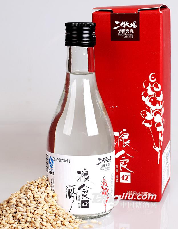 42°二牧場(chǎng)糧食酒300ml-火熱招商