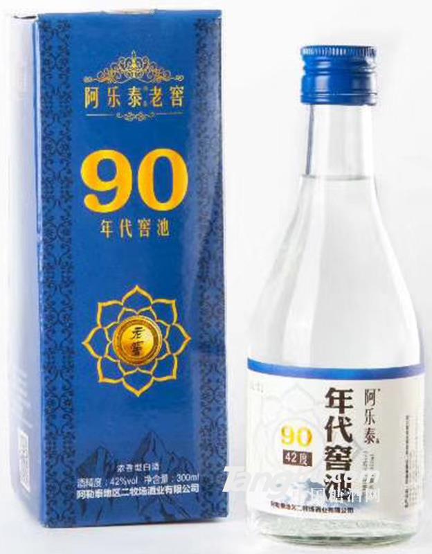 42°阿樂泰老窖 90年代窖池300ml