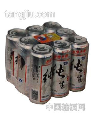 藍(lán)色風(fēng)暴純生態(tài)啤酒塑包易拉罐