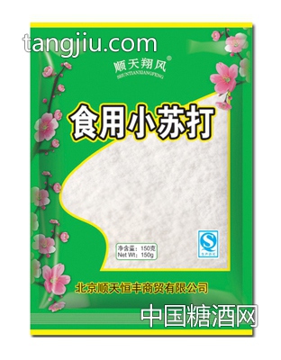 順天恒豐淀粉 食用小蘇打150g