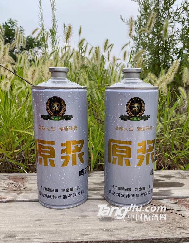 埃盛特手工精釀原漿白啤1L