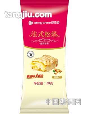 歐麥香扁桃仁松塔20g