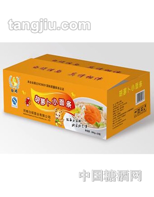 白碩胡蘿卜小面條260g