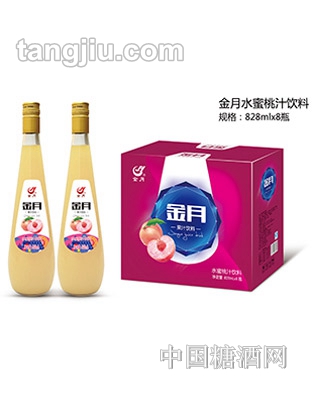 金月水蜜桃汁飲料828ml