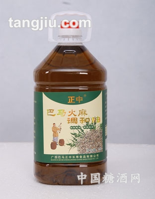 巴馬正中牌火麻調(diào)和油5L裝