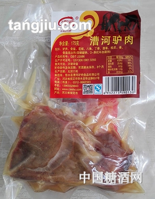 漕河驢肉簡(jiǎn)裝175g