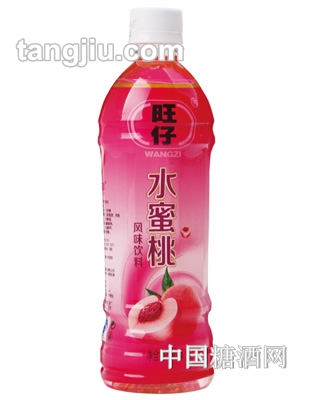 旺仔水蜜桃風(fēng)味飲料500ml