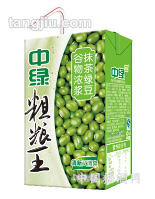 中綠粗糧王抹茶綠豆250ml