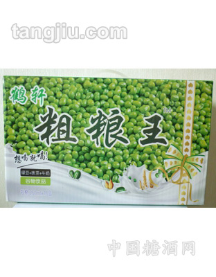 鶴軒粗糧王綠豆+抹茶+牛奶250ml箱