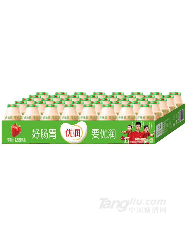 優(yōu)潤(rùn)乳酸菌飲品草莓40瓶