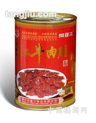 200克聽裝牛肉脯