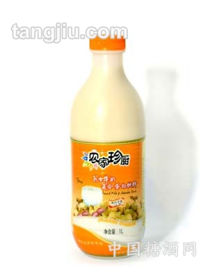 農(nóng)家珍廚花生牛奶（黃標）復合蛋白飲料1L