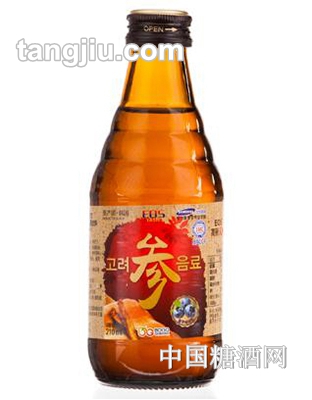 韓國(guó)EOSTASTE藍(lán)莓味人參飲料210ml