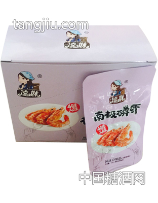 凌妹南極磷蝦香辣味-大成食品