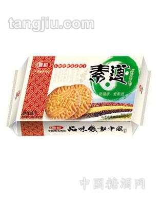 素道不加蔗糖蕎麥餅干（托盒）