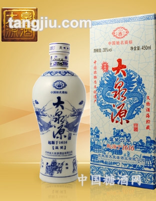 大泉源白酒藍(lán)瓷六年450ml