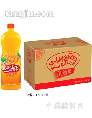 文州果園果粒橙1500ml