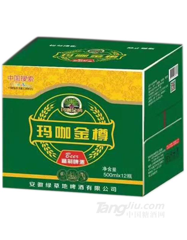 金樽瑪咖啤酒（綠）-500mlx12