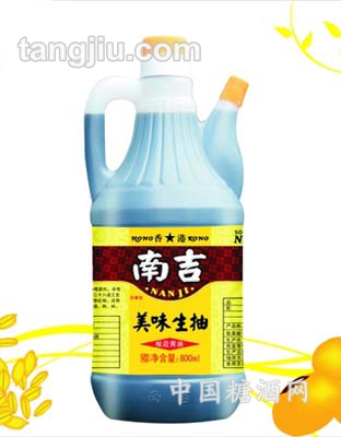 美味生抽醬油800ml