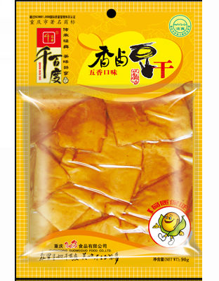 90g、40g五香味、八寶味香鹵豆干