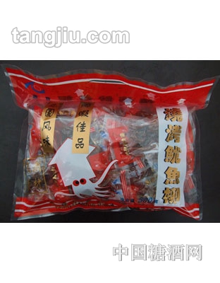 燒烤魷魚(yú)柳500g