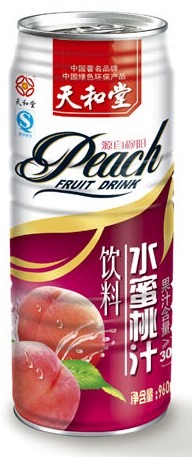 供應(yīng)“天和堂”水蜜桃汁飲料