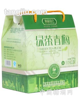 綠茶青梅120g