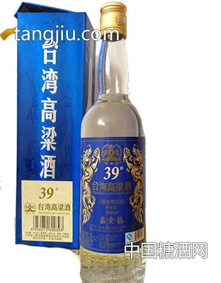 臺灣高粱酒39%藍金龍