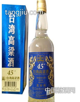 臺灣高粱酒45%藍金龍