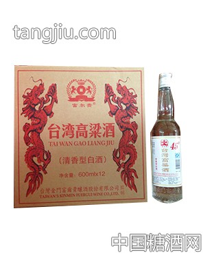 臺(tái)灣高粱酒45%白標(biāo)簡裝-清香