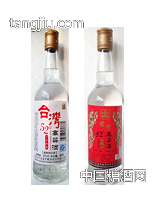 臺(tái)灣高粱酒52度T陳釀清香濃香