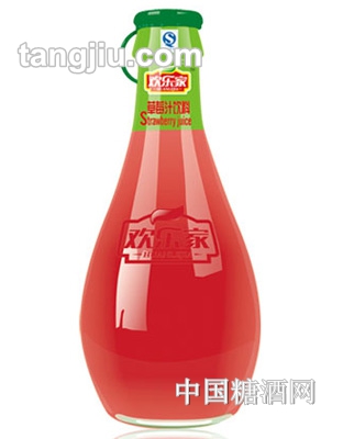 歡樂家草莓汁果汁飲品230ml