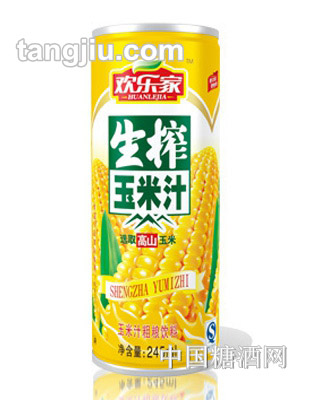 歡樂家玉米汁飲品245ml