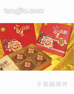 廣式中秋月餅直銷送禮精美團(tuán)購富貴金秋