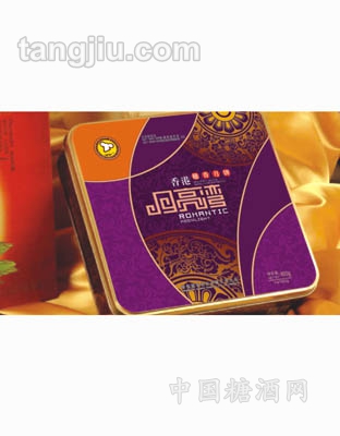 廣式中秋月餅直銷(xiāo)送禮精美團(tuán)購(gòu)鐵盒月亮灣