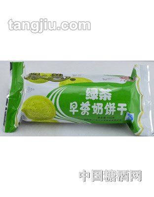 萬(wàn)士發(fā)綠茶早茶奶餅干150g