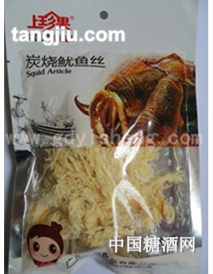 上珍果炭燒魷魚絲60g