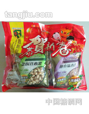 鴻鷹食品恭賀新春禮包1436g