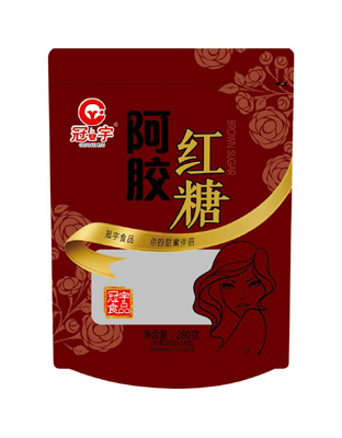 冠之宇獨(dú)立包裝系列紅糖（阿膠）