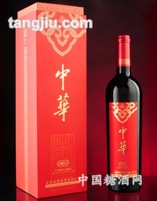 中華牌國紅葡萄酒750ml