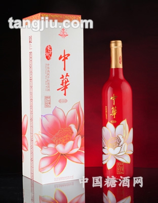 中華牌紅花瓷葡萄酒750ml