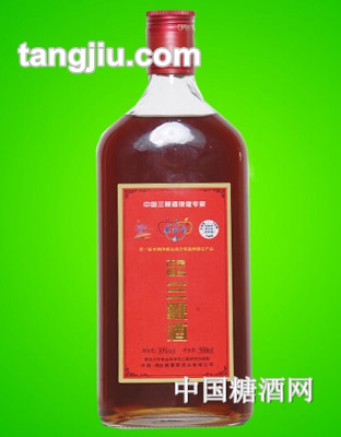 果溢寶中國正宗煙臺三鞭酒30度500ml