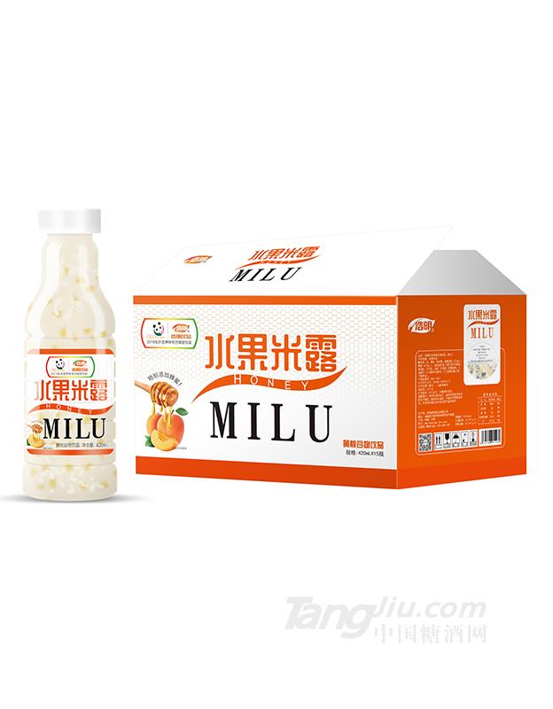 水果米露-黃桃谷物飲品420ml