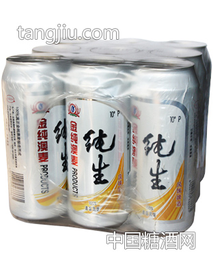 金純澳麥純生風(fēng)味啤酒500ml