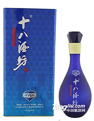 40度十八酒坊藍(lán)鉆V6 480ml