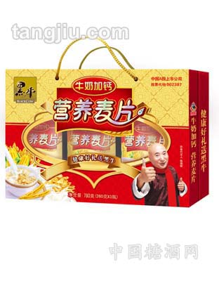 牛奶加鈣營(yíng)養(yǎng)麥片（開(kāi)窗禮盒）760g