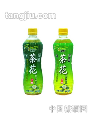 黑松油切茶花無糖(綠茶)-500ML