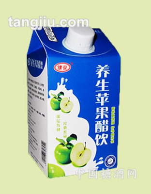 養(yǎng)生蘋果醋健業(yè)藍屋頂包500ml